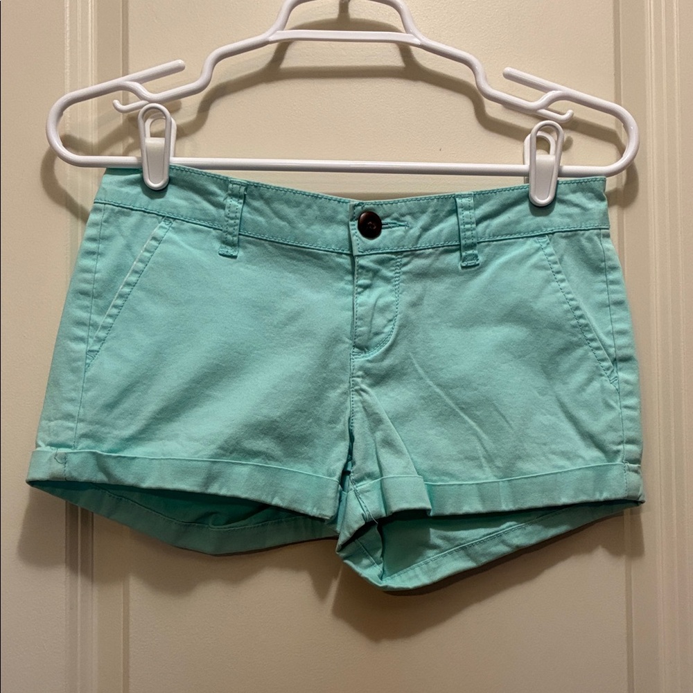 SO turquoise size 3 Juniors Bermudas shorts